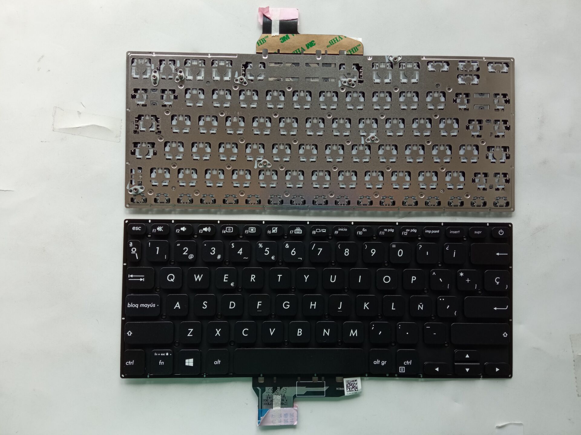Picture of New Replacement Laptop Keyboard For ASUS X430/Small Enter/S4300U/S4300F/A403F/S430F/X430U BLACK (OEM) SP Layout
